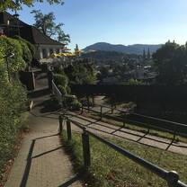 One of the many pretty views in Freiburg
