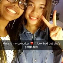 Me and My coworker