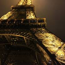 Eiffel Tower at night