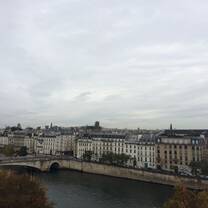 Une vue de la Seine du Musée du Monde Arabe