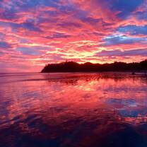 Beautiful Sunset Playa Samara
