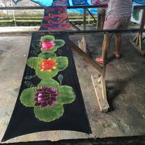 lots of fun in local painting class