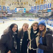 Ice hockey match in Brno