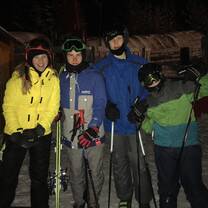 first time skiing