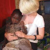 A Hands at Work volunteer in Nigeria