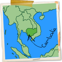 Map of Cambodia