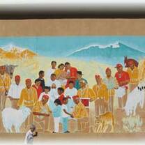 Murals of the legendary Navajo. Learn more as a volunteer.