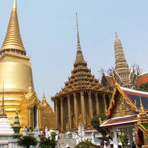 Views of temples in Thailand