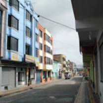Streets of Otavalo, Ecuador