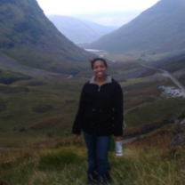 hiking in the Scottish Highlands