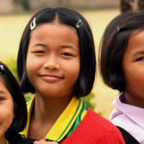 young school children in Thailand