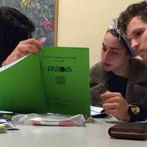 students learning Italian at Parola School