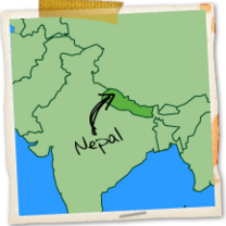 Nepal map