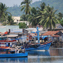 boats in Vietnam