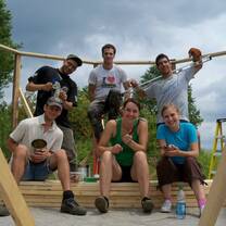 Volunteers in the USA with Volunteers for Peace