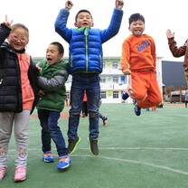 Kids Playing in South Korea