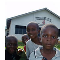 Local children in Ghana