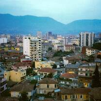 A view of Tirana