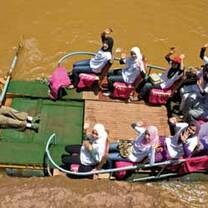 Young girls having an adventure in Morocco