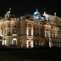 Krakow, Poland at Night