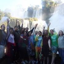 API students on an excursion while studying abroad in Argentina