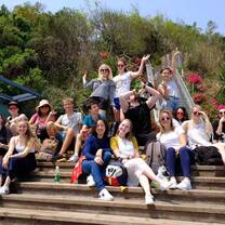 beach trip with the au pairs