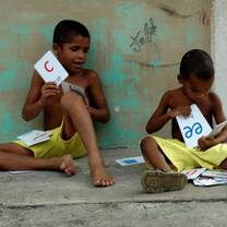 Local boys in Brazil - Cross-Cultural Solutions 