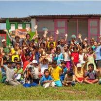 Shanty town school