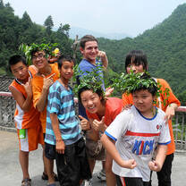 United Planet volunteer teachers in China