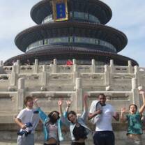 Choate high school abroad students in China