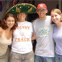 Students learning with the Intensive Language Group Program at Cuernavaca.