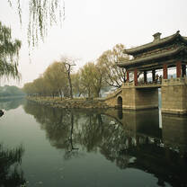 Beautiful river in China