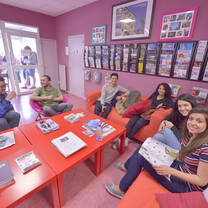 French in Normandy students lounge