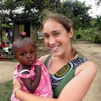 Childcare volunteer in Ghana