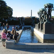 Vigeland Park in Oslo, Norway