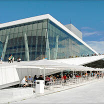L'opéra d'Oslo in Norway