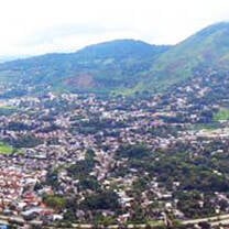 Landscape view of El Salvador