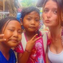 Girls selfie