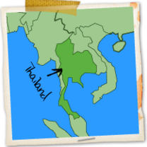 Map of Thailand