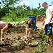 Community Building project in Ghana with Projects Abroad