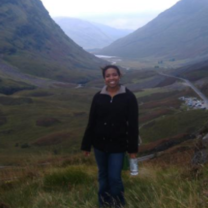 hiking in the Scottish Highlands