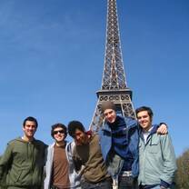 API students studying abroad in Paris