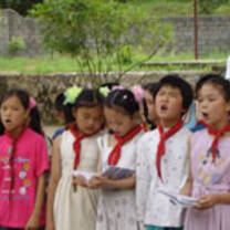 Volunteer teaching in China