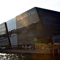 The Royal Library in Copenhagen at the University