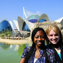 UVA students in Valencia