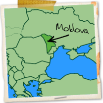 Map of Moldova