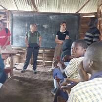 New Volunteers Introducing themselves to the class