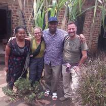 International Volunteers at our project 