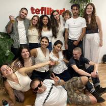 Group of trainees at celebration 