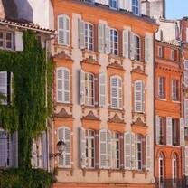 Red brick buildings in Toulouse